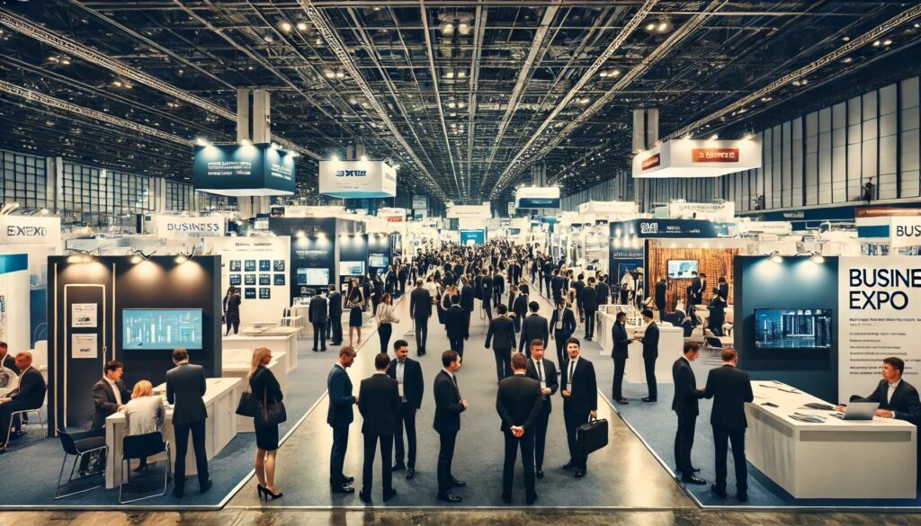 Picture of a business expo