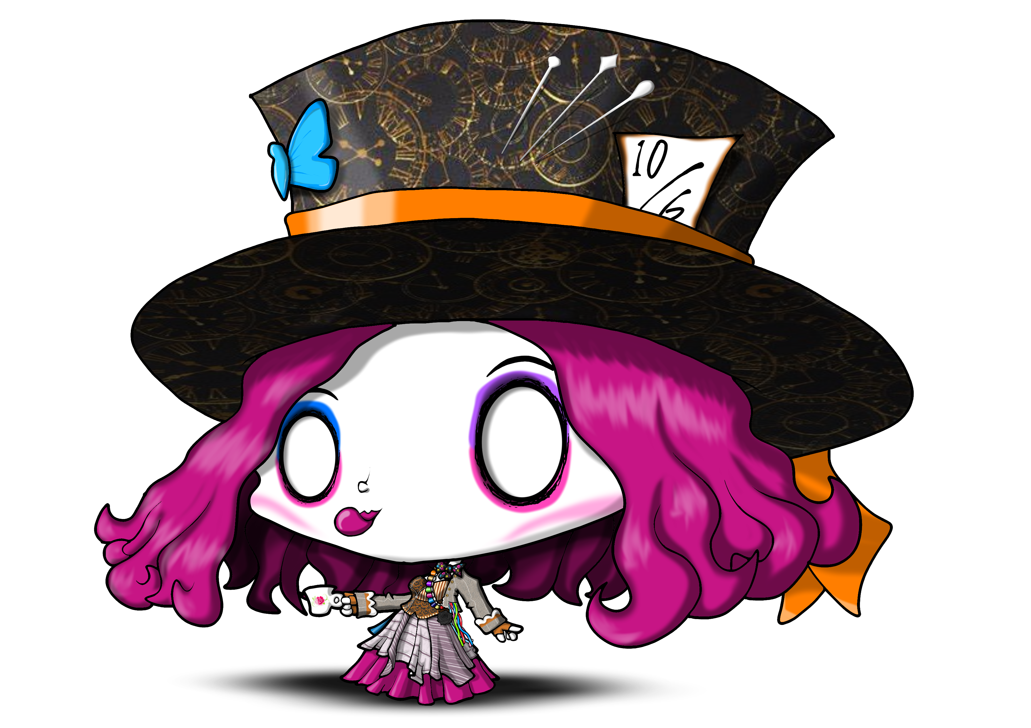 Sarah Jackson - Mad Hatter 04 Sarah Chibi